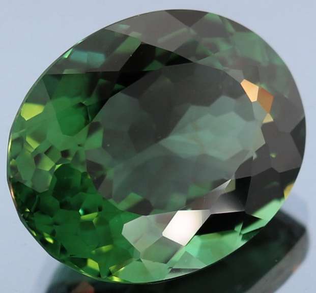Flawless 30.80ct AAA created green Amethyst