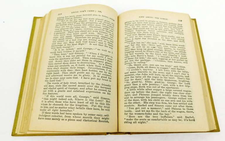 1901 Uncle Tom's Cabin Antique Book