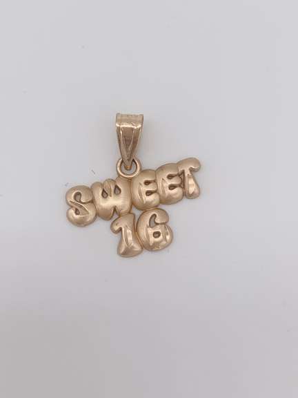 14kt Solid Yellow Gold Pendant