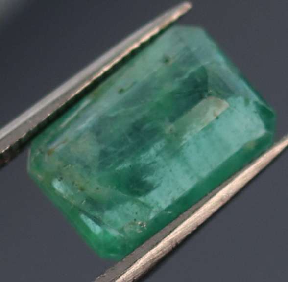 Rich green 2.06ct unheated Colombian Emerald