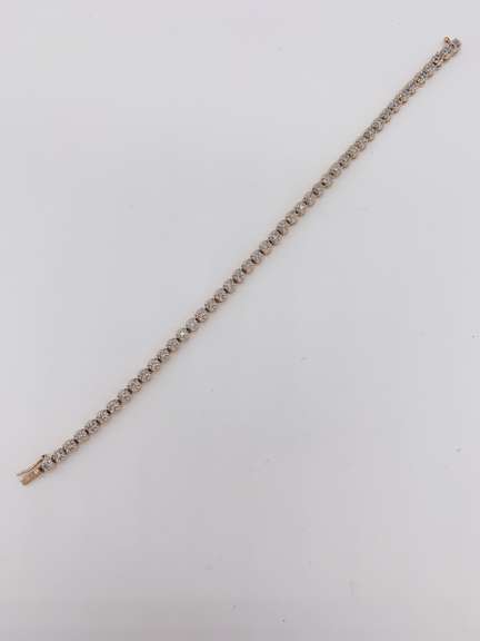 14kt Gold & Diamond Bracelet