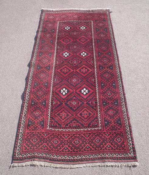 Afghan Turkman Design 3.4x6.8