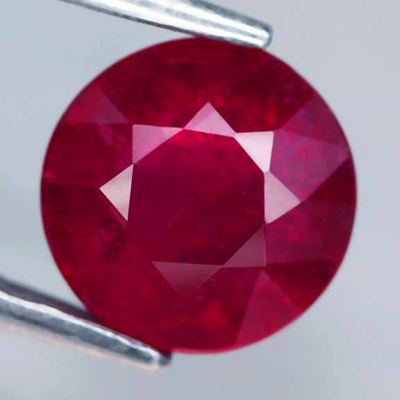 Amazing blood red 1.99ct Ruby solitaire