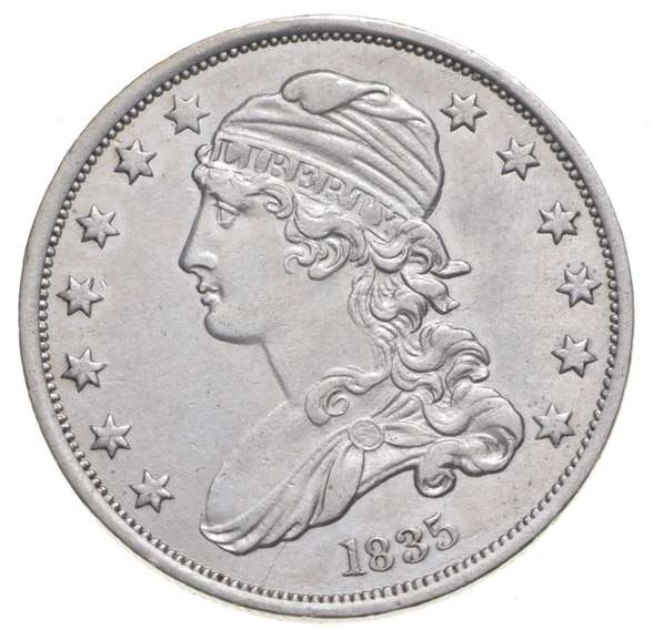 1835 Liberty Cap Quarter