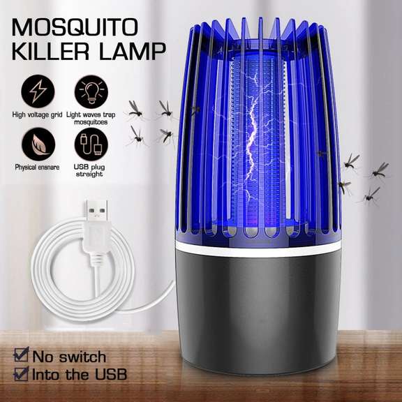 USB LED Electric Mosquito Zapper Killer