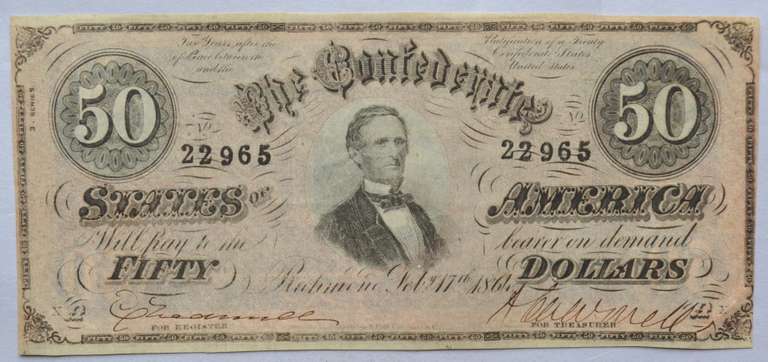 $ 50 CSA Uncirculated T-66 Note