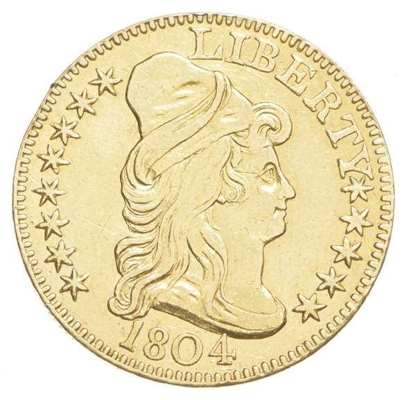 1804 $5.00 Liberty Cap Gold Half Eagle