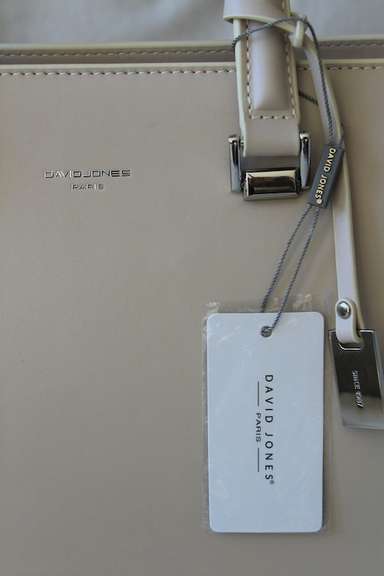 New Arrival Cream Color Hand Bag By David Jones
