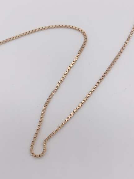 14kt Yellow Gold Chain Necklace