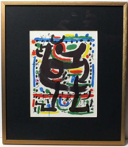 Joan Miro Print Edition Collection