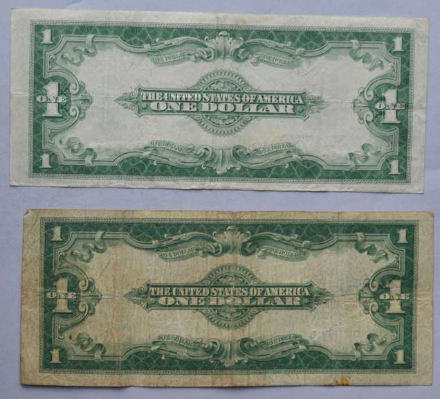 2 1923 $ 1 Silver Certificates