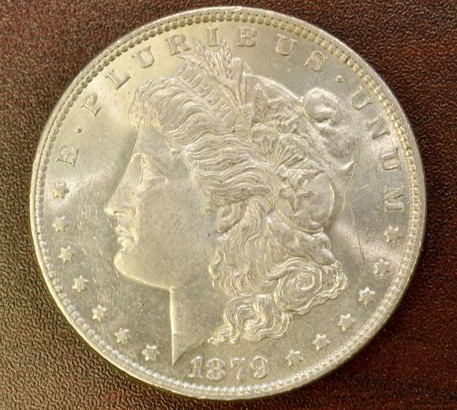 1879 Morgan Silver Dollar, BU