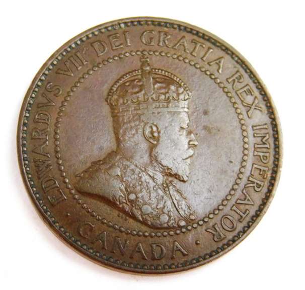 1908 Canada One Cent Coin