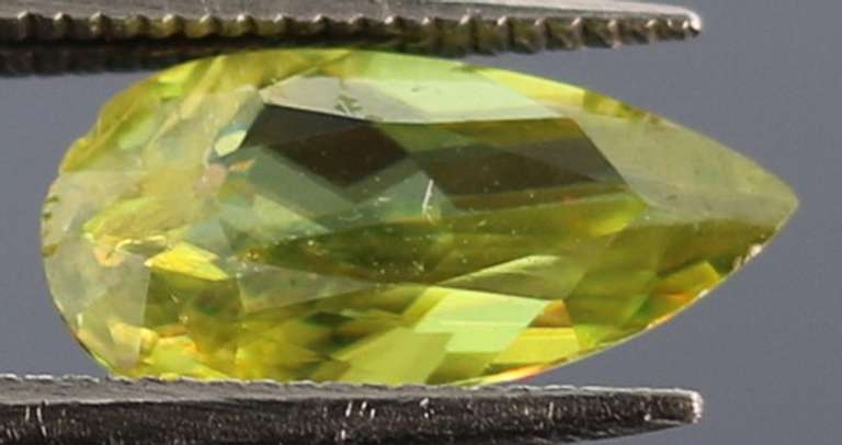 Gorgeous 1.13ct color shifting Russian Sphene