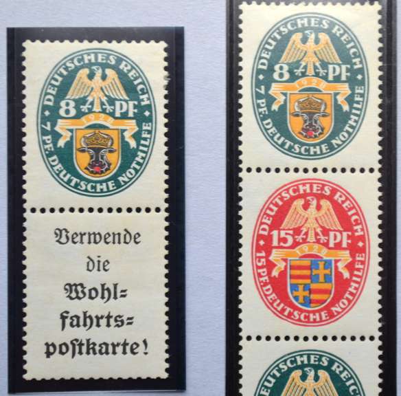 Mint Full Gum Scarce German Stamps