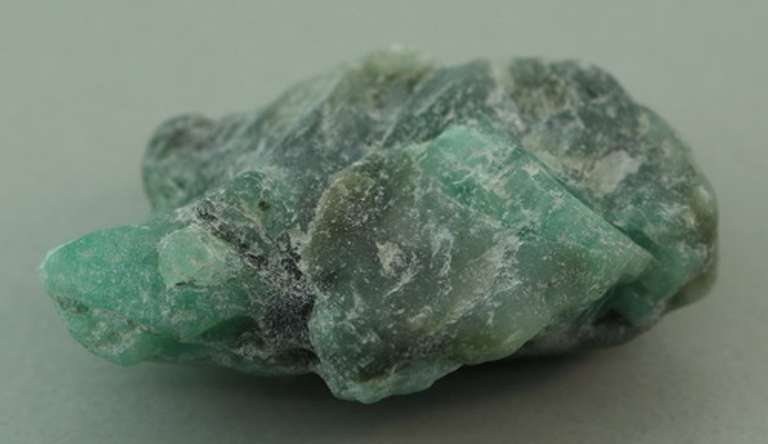 Exceptional 18.96ct raw Emerald in matrix