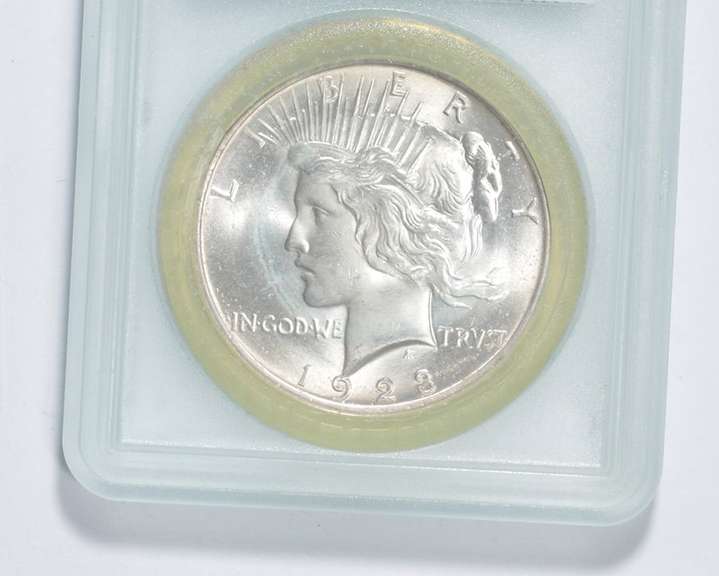 1923 Peace Silver Dollar