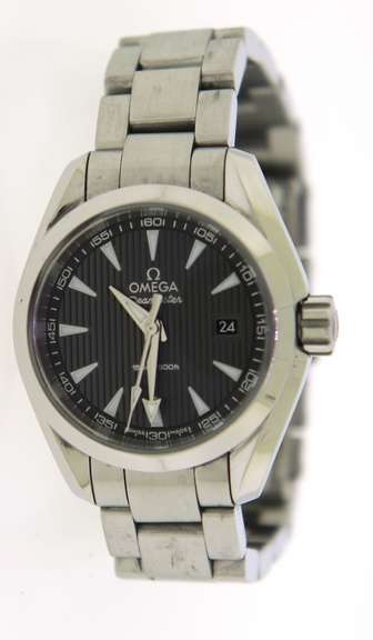 Omega Seamaster Aquamarine Terra Watch