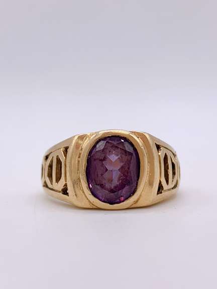 14kt Gold & Gemstone Ring