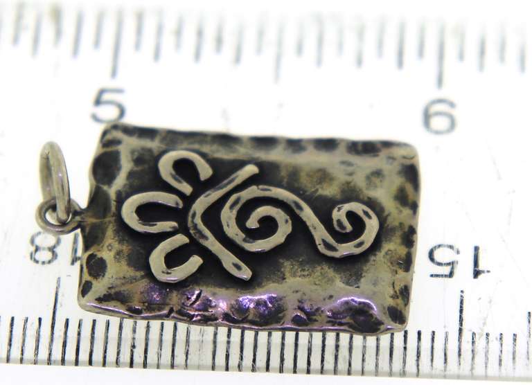 Lot of 2 Sterling Silver Pendants