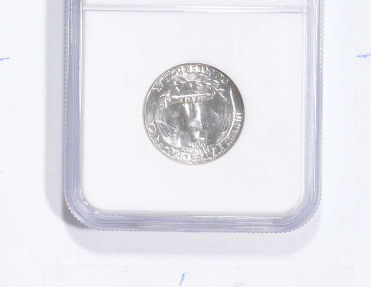 MS67 1962 Washington Quarter - Graded NGC