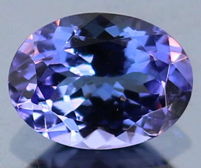 Stunning 1.26ct violet blue Tanzanite