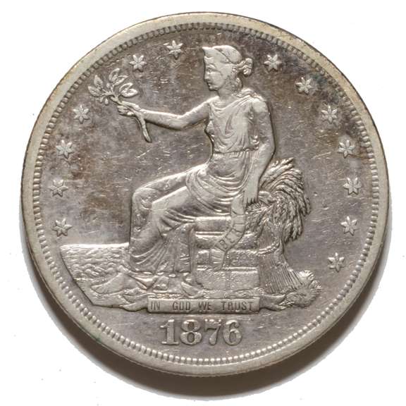 1876 S Trade Dollar