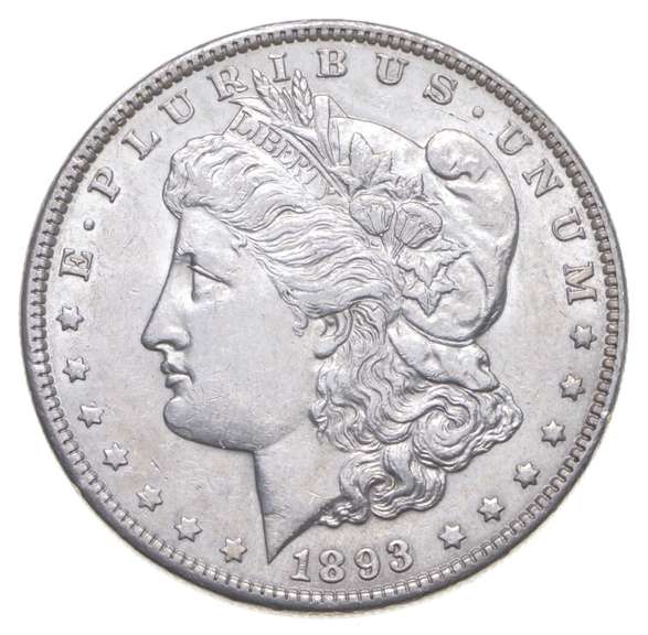 1893 Morgan Silver Dollar