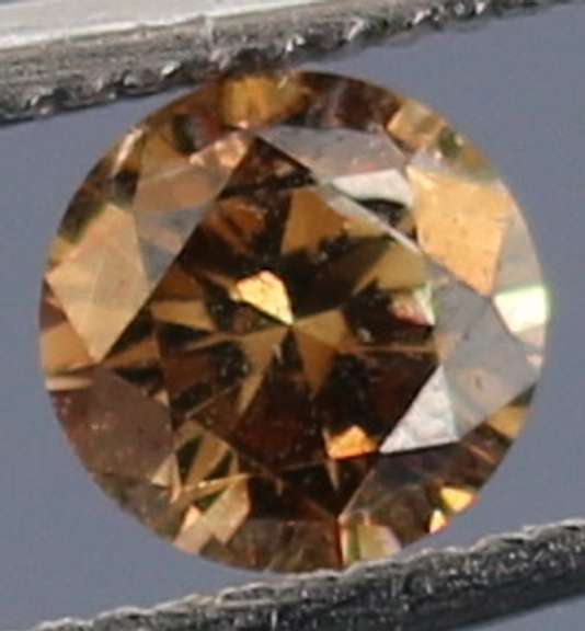 Glittering .23ct untreated rich chocolate Diamond