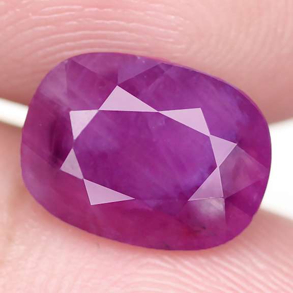 All natural 4.90ct unheated Mozambique Ruby