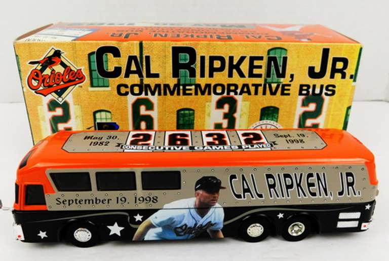 Cal Ripken, Jr. Commemorative Bus, 1999 - MIB