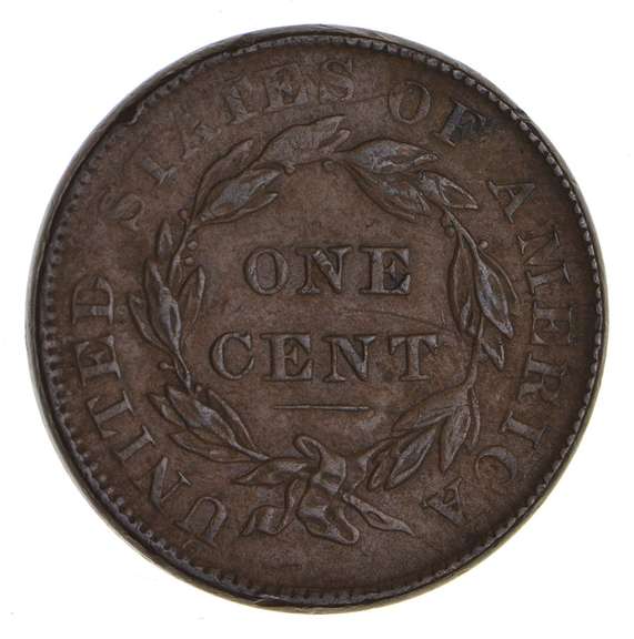 1837 Young Head Large Cent - Sharp