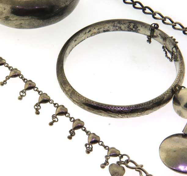 Vintage Lot of Mixed Earrings and Bracelets
