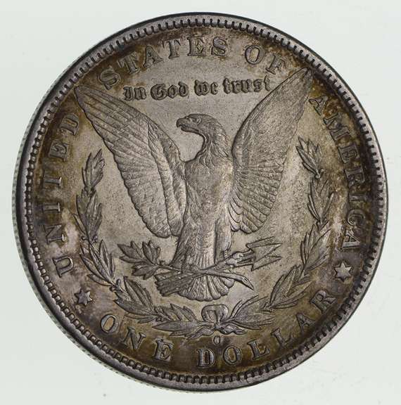 1897-O Morgan Silver Dollar - Sharp