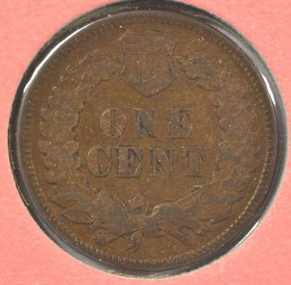 Scarce 1874 Indian Head Cent. Full Liberty