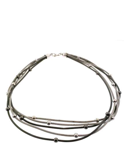 Mesh Sterling Silver Necklace