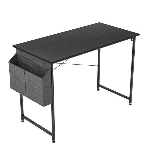 Office Desk with Storage Bag Iron Hook