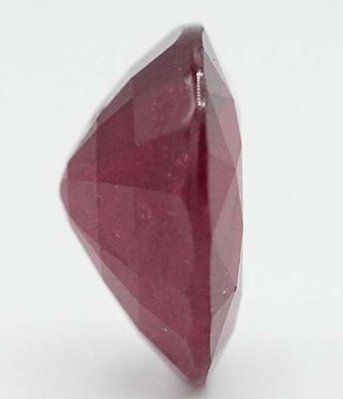 FIERY RED NATURAL RUBY OVAL CUT