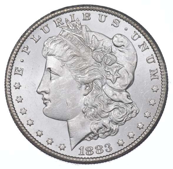 1883-CC Morgan Silver Dollar