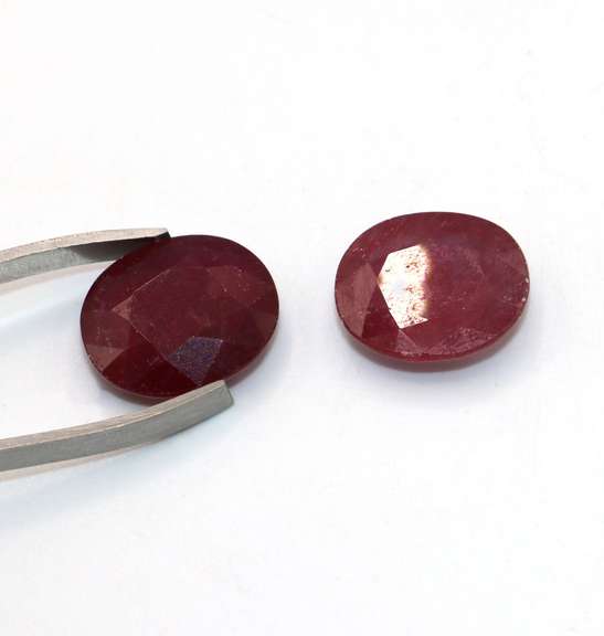 +30ctw Ruby Pair