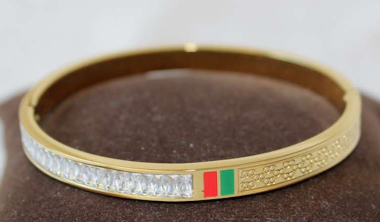 Golden Color Stainless Steel Bracelet