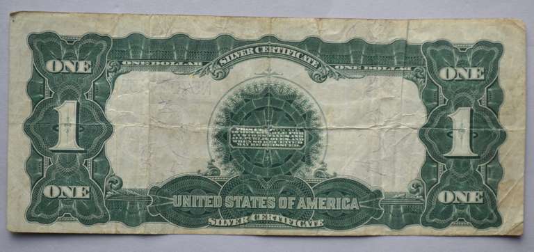 $ 1 Black Eagle 1899 Series Silver Certificate