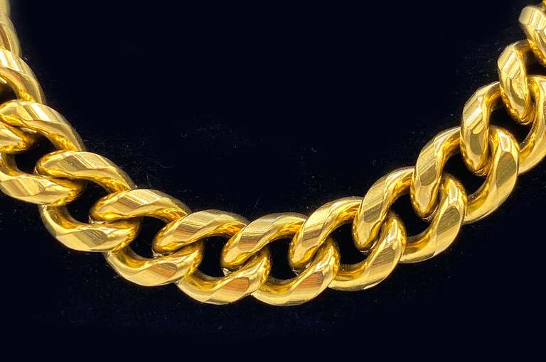Trendy Cuban Chain Choker Necklace