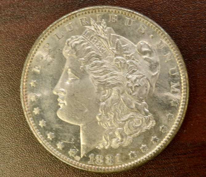 Choice BU 1881-S Morgan Dollar