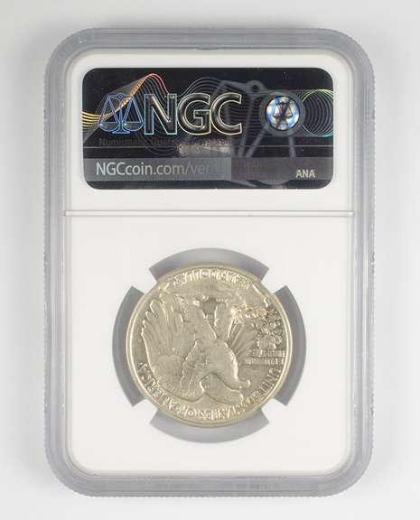 AU53 1946 Walking Liberty Half Dollar - Double Die REV - CAC - NGC