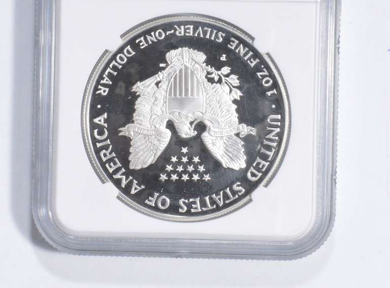 PF70 UCAM 1994-P American Silver Eagle - Graded NGC
