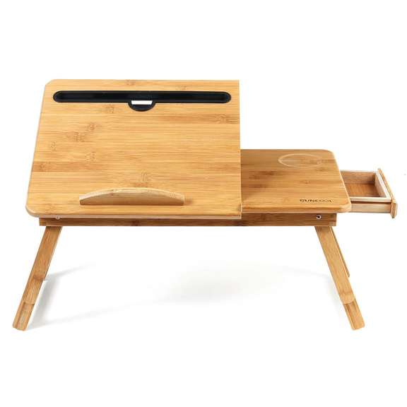 Wooden Laptop Desk Portable Folding