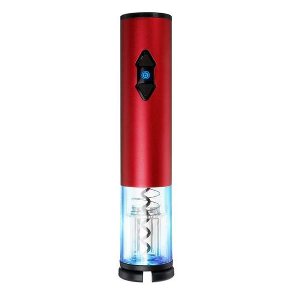 Bottle Opener With Blue Light Automatic Stainless Steel