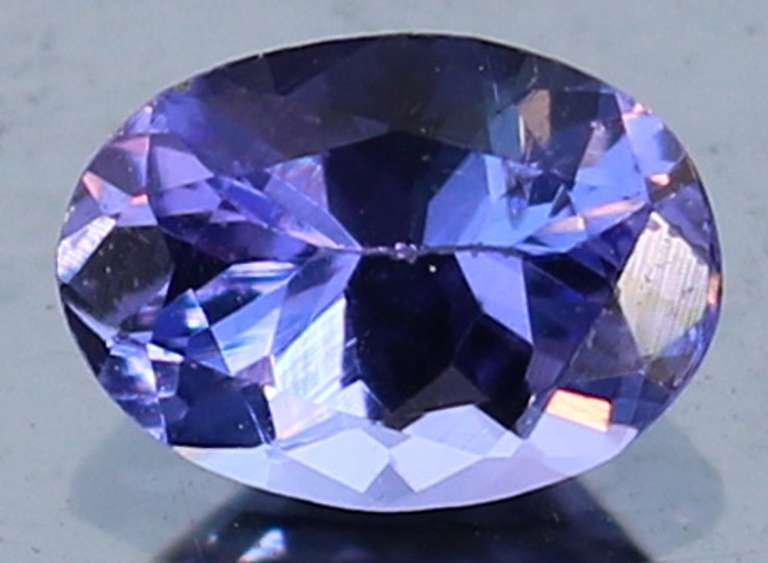 Vivid 1.13ct violet blue Tanzanite