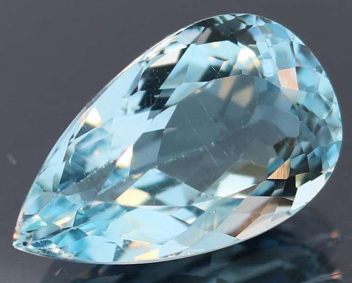Vivid 12.97ct top sky blue Topaz